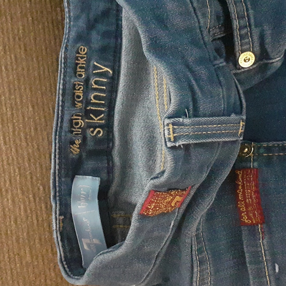 7 for all mankind The high waist ankle skinny - Picture 3 of 6